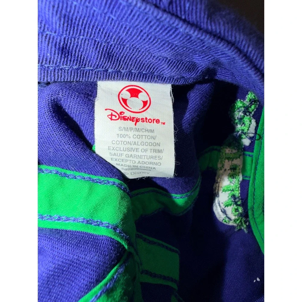 Disney Store Buzz Lightyear Toy Story Star Fielder Baseball Cap‎ Hat S/M 90's